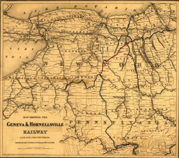 Geneva & Hornellsville Railroad - 1875 1875