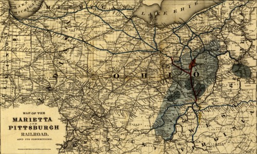 Marietta and Pittsburgh Railroad - 1871 1871
