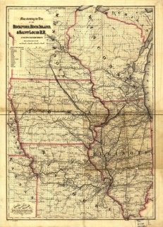 Rockford, Rock Island, & Saint Louis R.R - 1868 1868