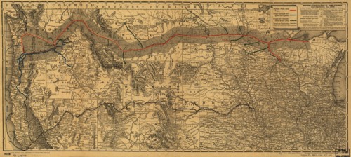 Northern Pacific Transcontinental -1882 1882
