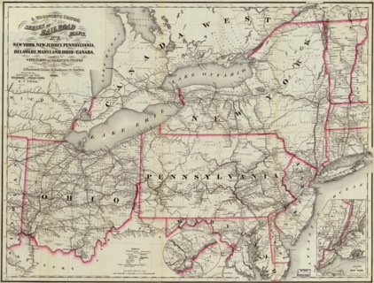 New York, New Jersey, Pennsylvania, Delaware, Maryland, Ohio and Canada 1860 1860