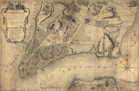 Plan of New York 1776