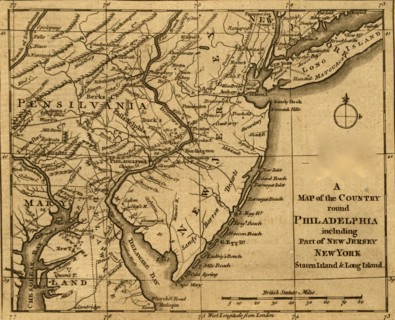Middle Atlantic Colonies - 1776