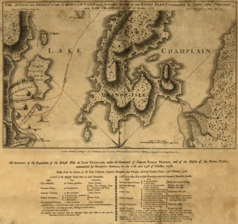 Battle of Valcour Island 1776