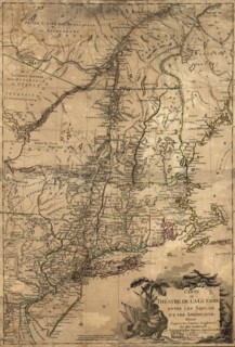 Theatre of War in the Thirteen Colonies - 1777 1778