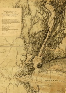 British  fleet and army under Howe's Command 1777