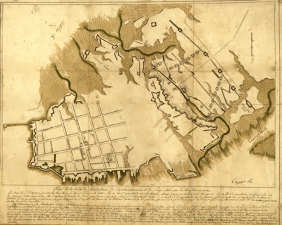 British Defenses at Charlestown - 1780 1780