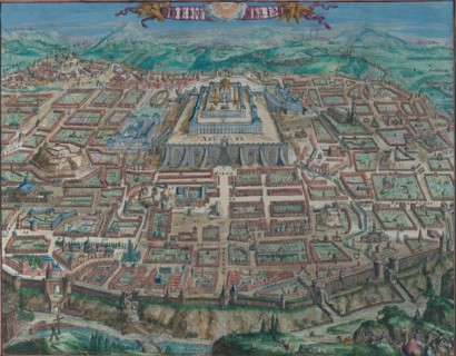 Antique Map of Jerusalem