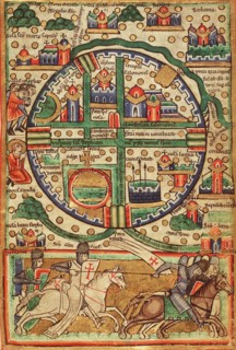 Antique Map of Jerusalem