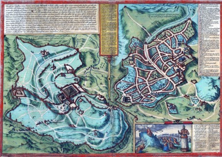 Antique Map of Jerusalem