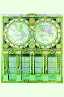 Mappe-Monde Celeste Terrestre et Historique; Stereographic Projection 1786