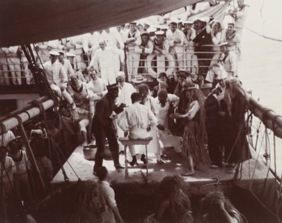 Antics aboard S.S. Balmoral Castle