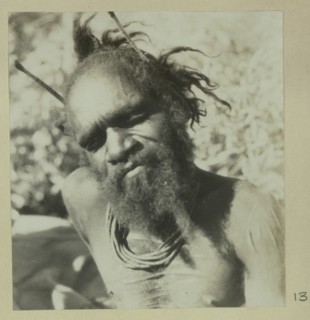 Portrait of aboriginal man