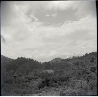 From Rest House, Fontem. Looking through hills to Banyang country