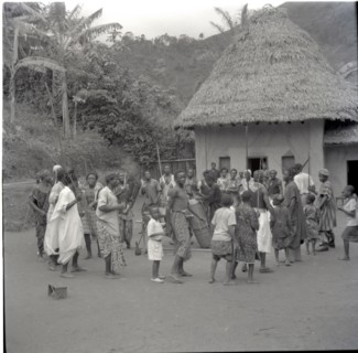 General view of dance - from side