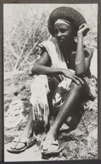 Portrait of a man from the Kunama tribe
