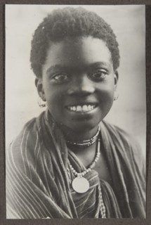Portrait of a woman from the Tigre tribe