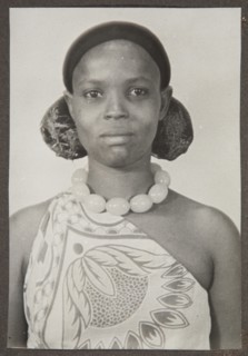 Portrait of a woman from the Tigre tribe