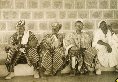 Ghanaian chiefs at a conclave