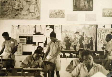 Art class at a teacher training college