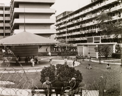 Resettlement blocks in Kowloon