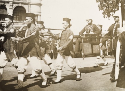 The Duke of Connaught visits Hong Kong
