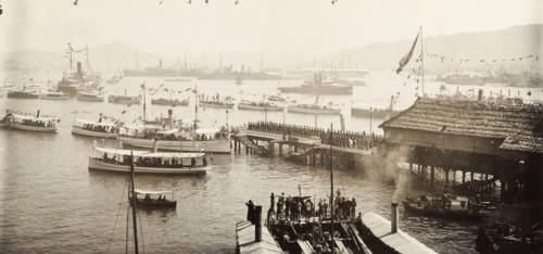 Reception for Duke of Connaught at Hong Kong