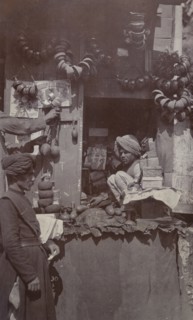 Roadside stall at Mussoorie bazaar