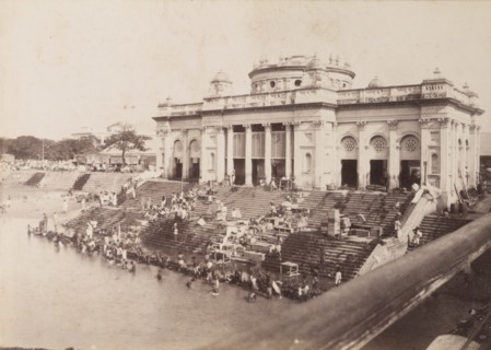 Bathing ghat on the Hooghly River