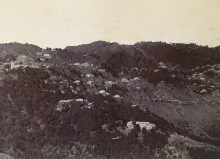 Mussoorie hill station, India