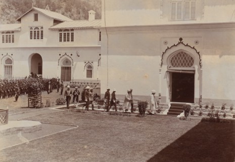 Arriving at the Durbar, Chamba