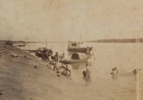 Washing in the River Ganges