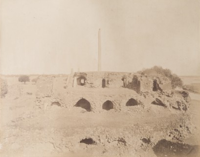 Monolith and city walls, Delhi
