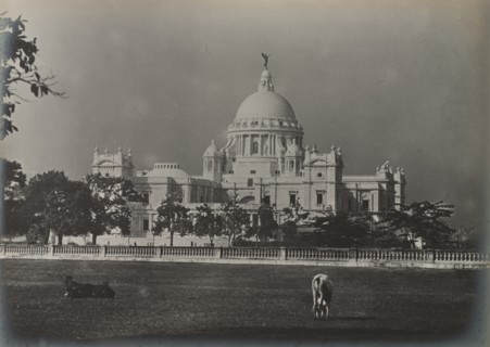 Side elevation of the Victoria Memorial