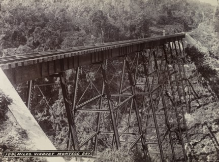 Railway viaduct near Montego Bay, Jamaica
