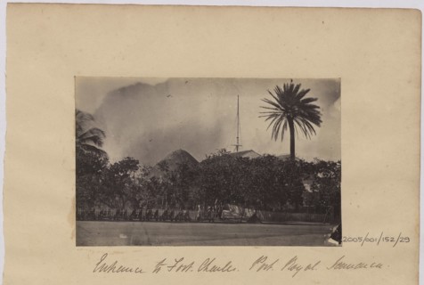 Entrance to Fort Charles, Port Royal, Jamaica