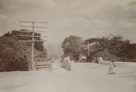 Tram lines, Kingston, Jamaica
