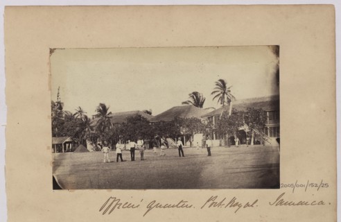 Officers' quarters, Port Royal, Jamaica