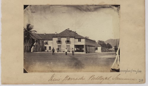 Men's barracks, Port Royal, Jamaica