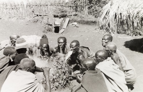 Kikuyu good fortune ceremony