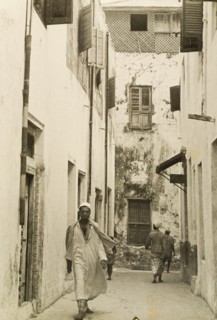A back street of Lamu