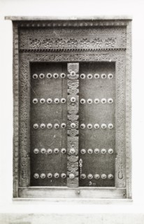 Old Arab door, Lamu