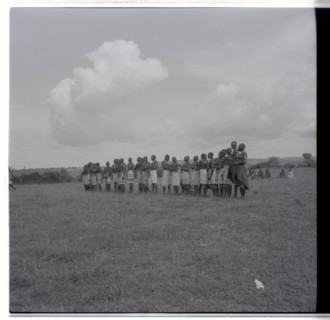 Dance at Kubweye. Maidens