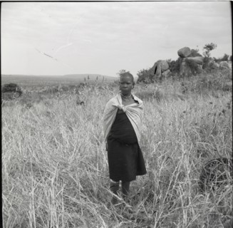 Woman in field