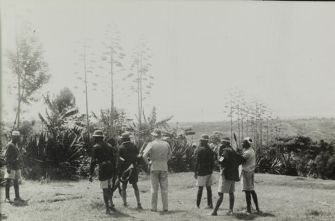 Searching the bush for Mau Mau terrorists