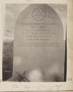 Tombstone of Charles Henry Ryall