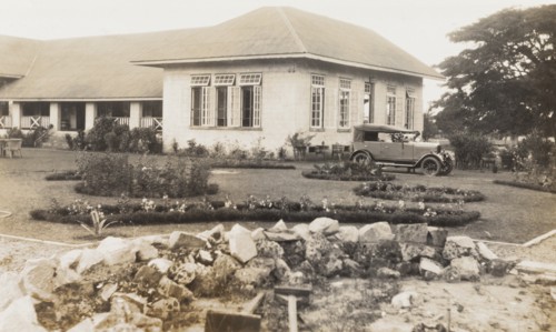 View of the grounds and clubhouse at Lagos Club