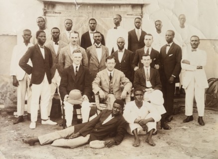 Group of African Oil Nuts company staff