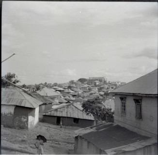 Cross view in Ibadan, Mappo Hall in distance