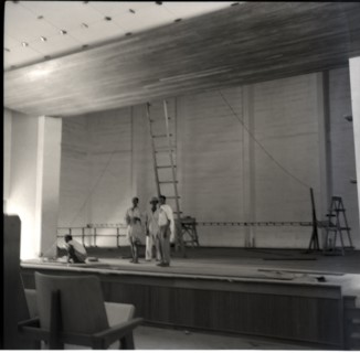 Ibadan, University College, theatre, inside stage